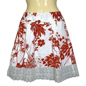 Ann Taylor size 8 floral skirt